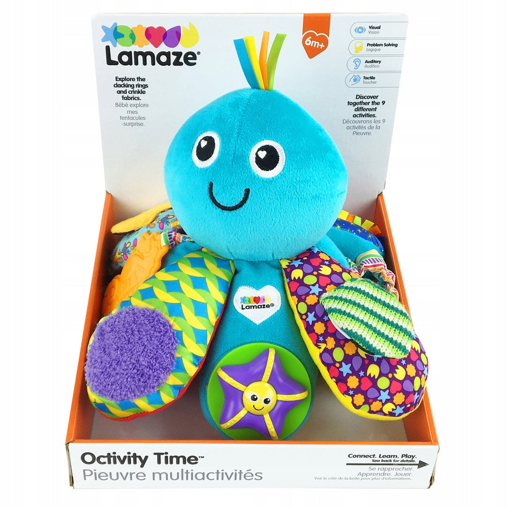 Tomy Lamaze Sensory Toy for Baby Active Octopus Manufacturer code LC27206