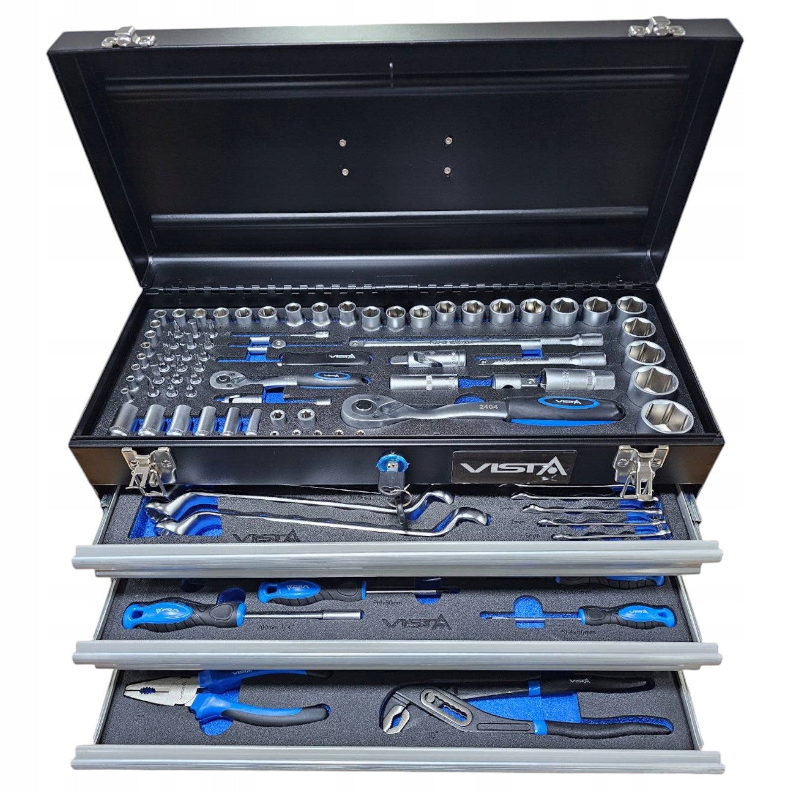 Tool Set Suitcase 145 el. Keys Screwdrivers Super Set + SUITCASE