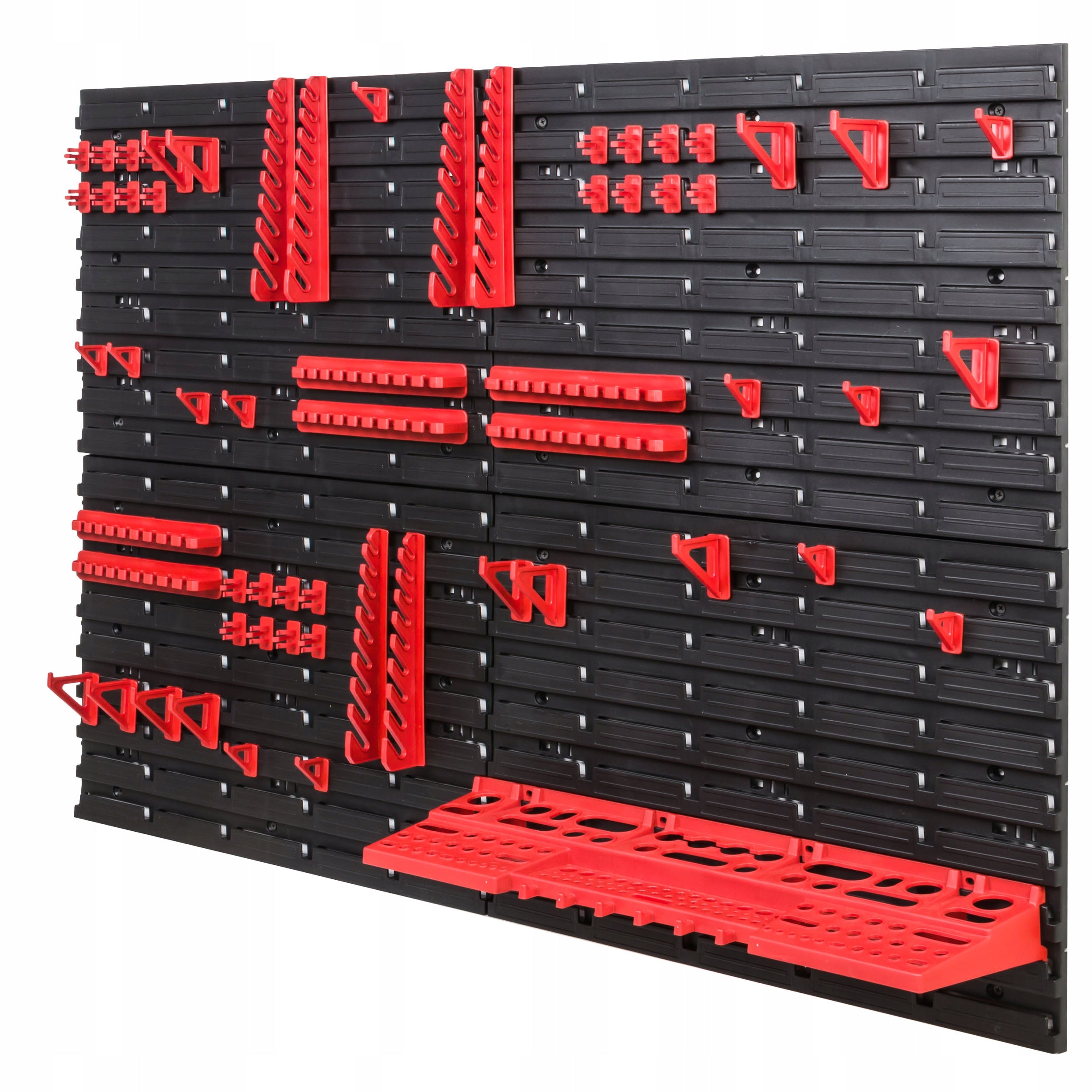 Tool board 115 x 78 cm workshop wall Additional features hangable fastening holes for elements