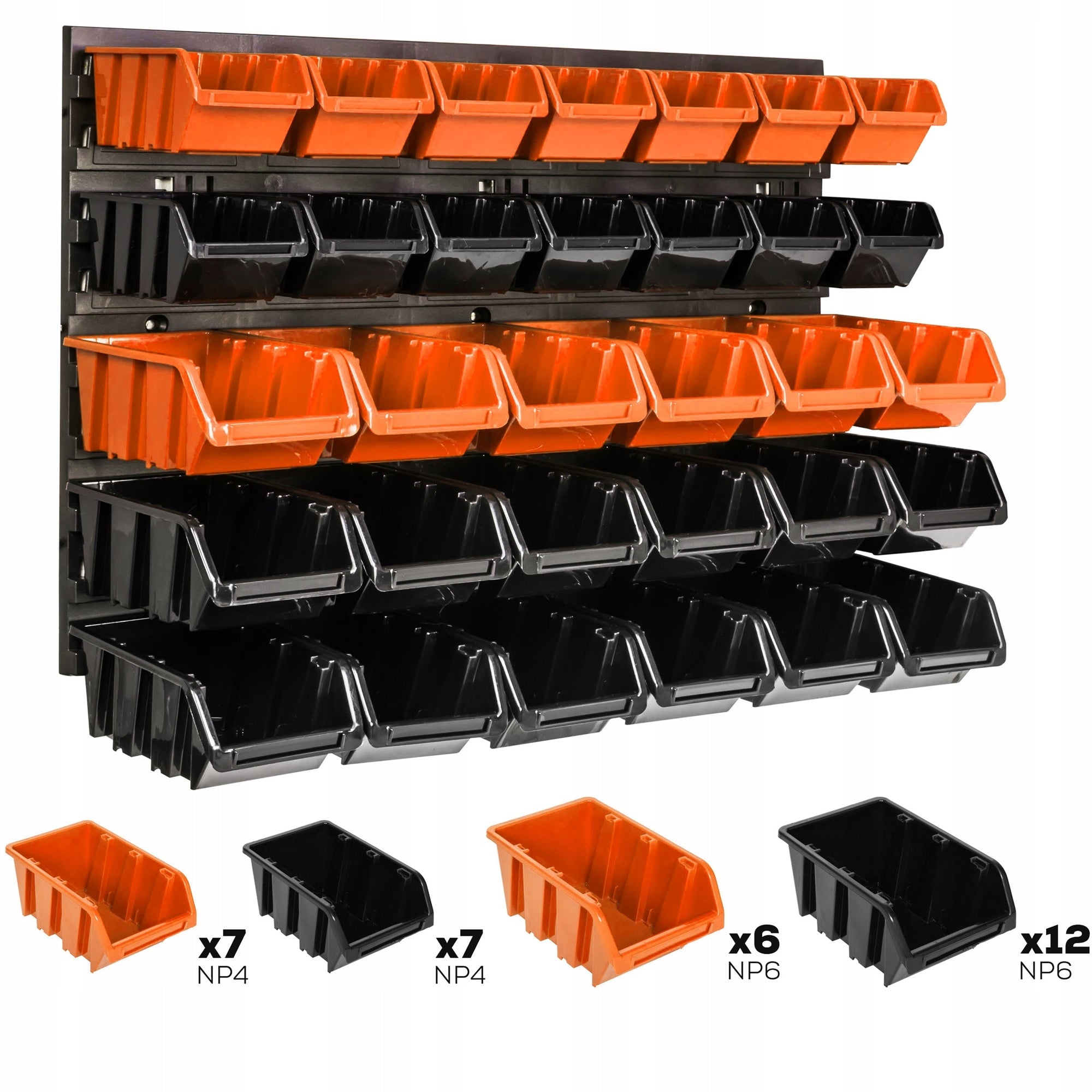 Tool board 58 x 39 cm wall garage 32 cuvettes bookcase warehouse workshop Brand Botle