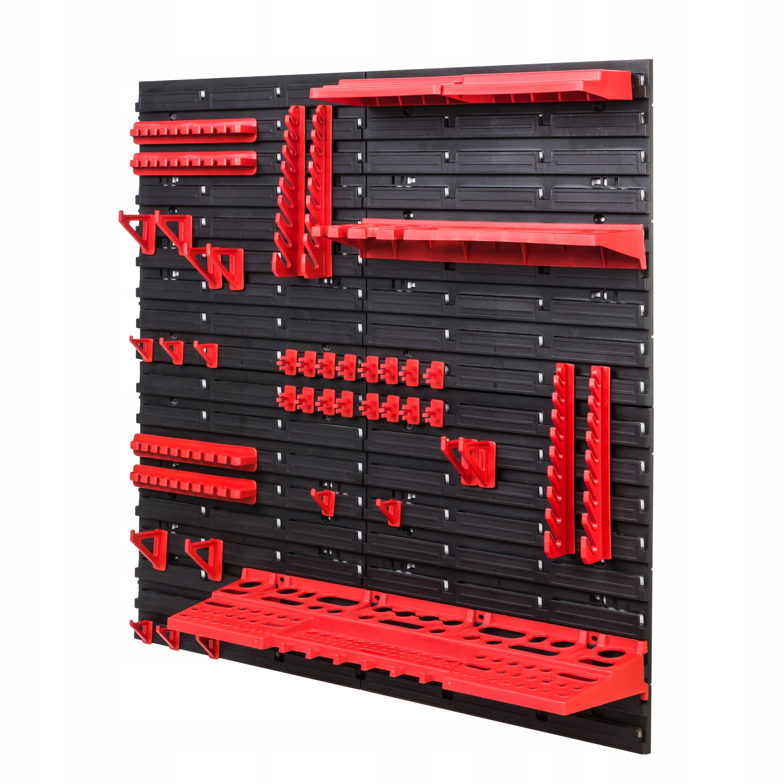Tool board 78 x 78 cm workshop wall Additional features hangable fastening holes for elements