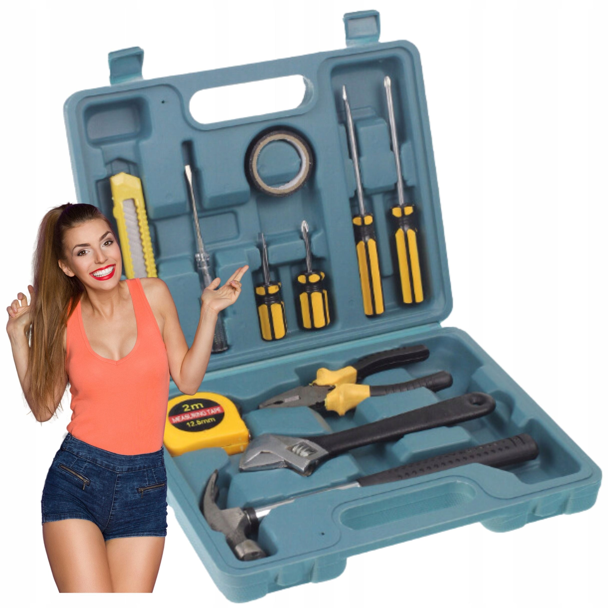 Tool set 11-piece small suitcase for driver's essentials EAN (GTIN) 5905280383650