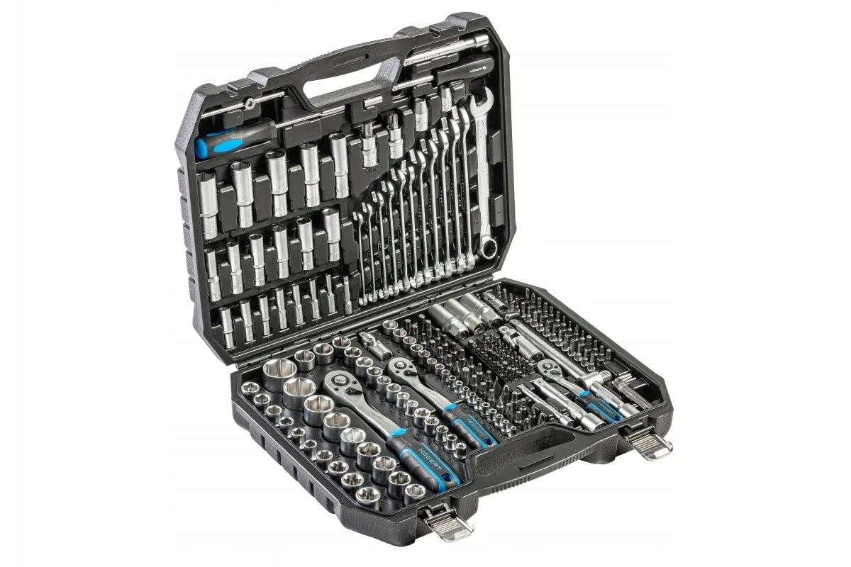 Tool set 222 el. 1/4 3/8 1/2 ratchet HÖGERT HT1R244
