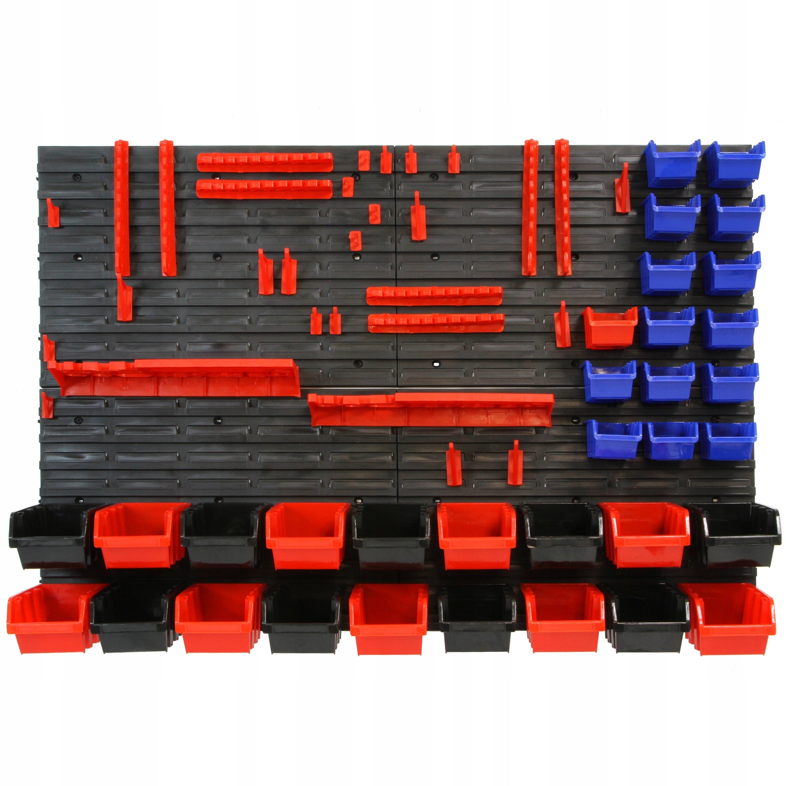 Tool workshop board 115x78 cm wall 33 cuvette handles GIFT Kind pegboard
