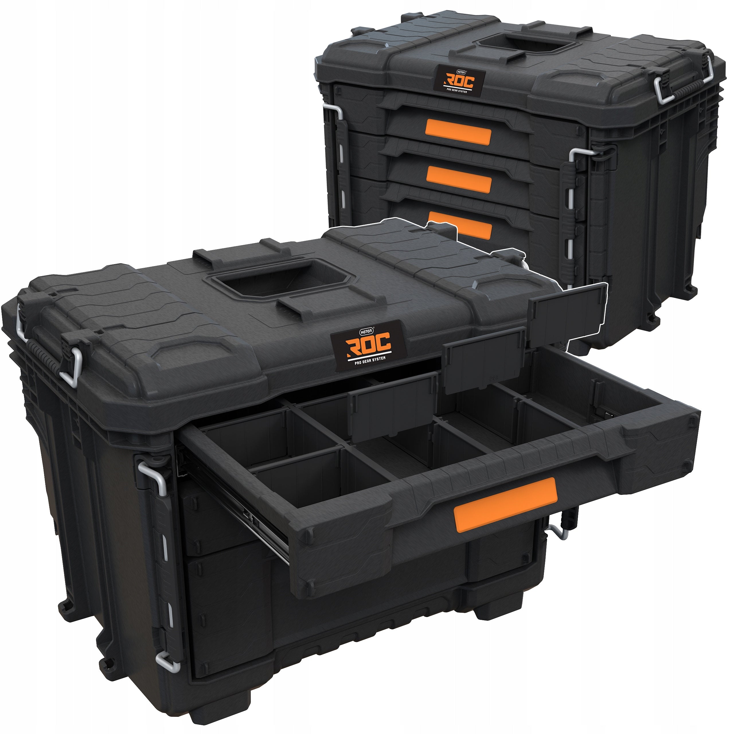 Toolbox XL with 3 drawers Keter ROC PRO GEAR 2.0 Modular