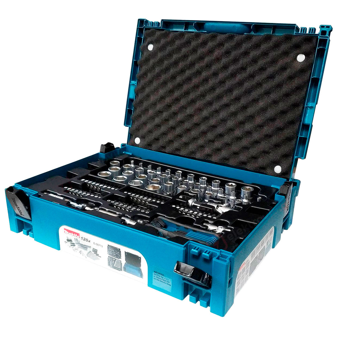 Toolkit 120 parts MAKPAC Makita E-08713 EAN (GTIN) 088381576727