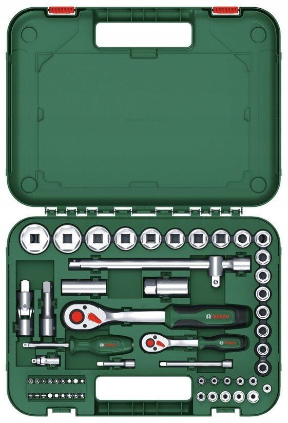 Toolkit with ratchets BOSCH 1600A02Z9G (57 pieces) Brand Bosch