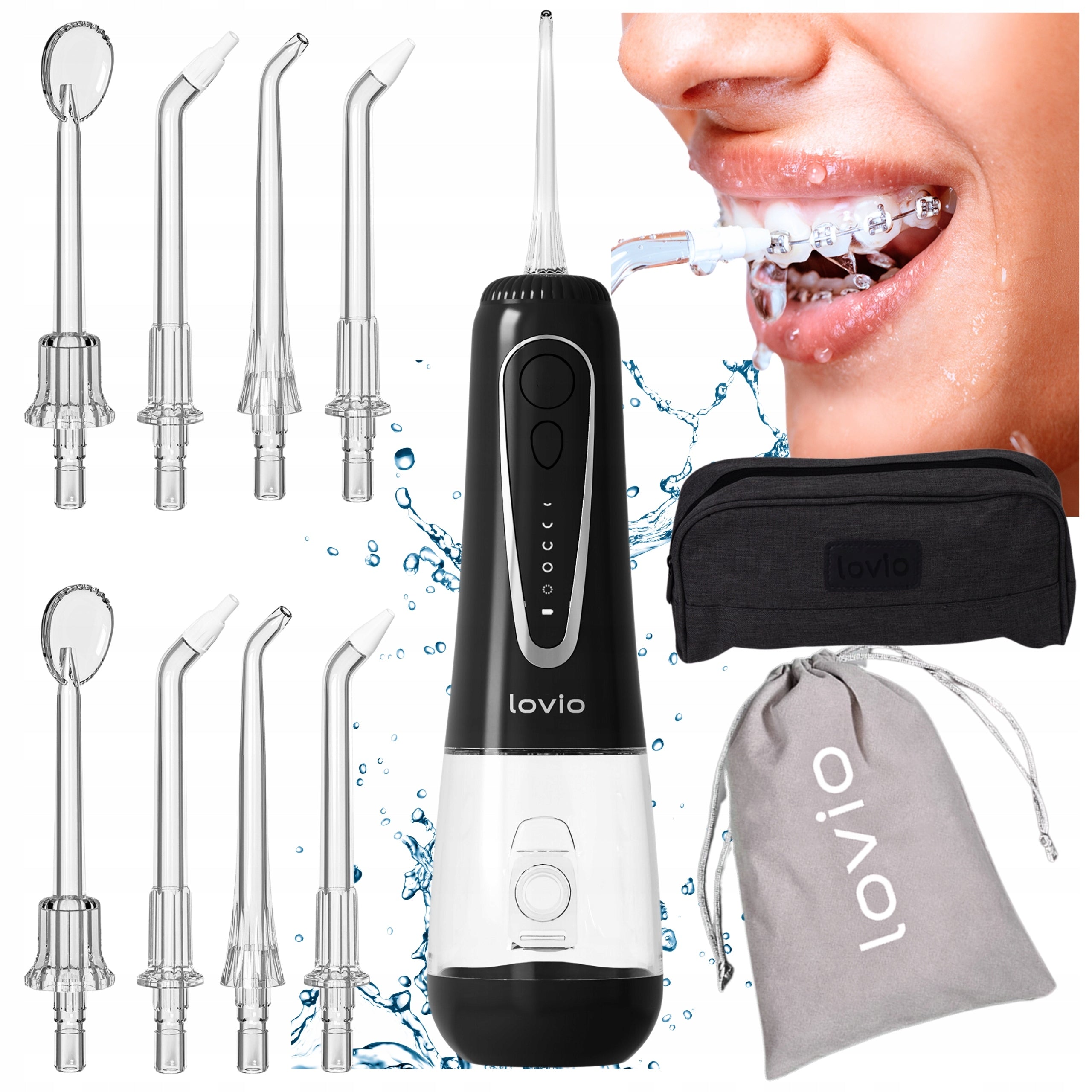 Tooth IRRIGATOR Wireless Dental Professional POWERFUL +8 Nozzles