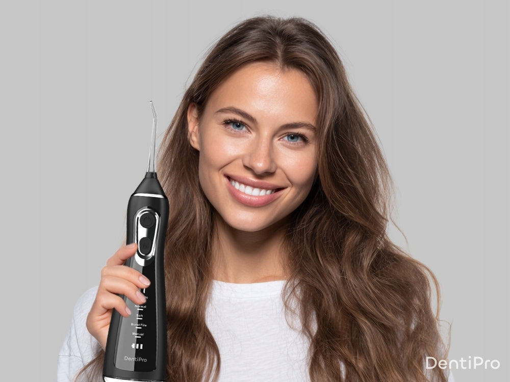 Tooth Irrigator 5 Modes + 5 Nozzles - Professional and Wireless Kind wireless