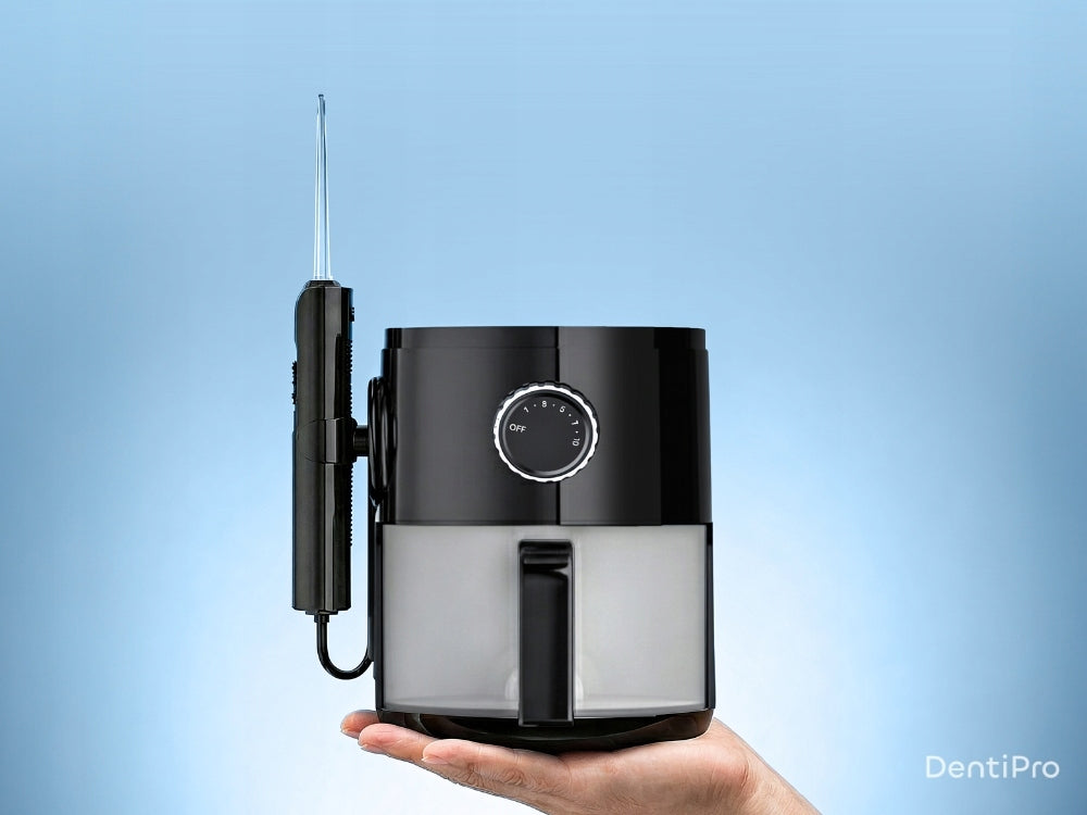 Tooth Irrigator DentiPro 3 Modes + 8 Nozzles - Wireless and Dental Packaging status original
