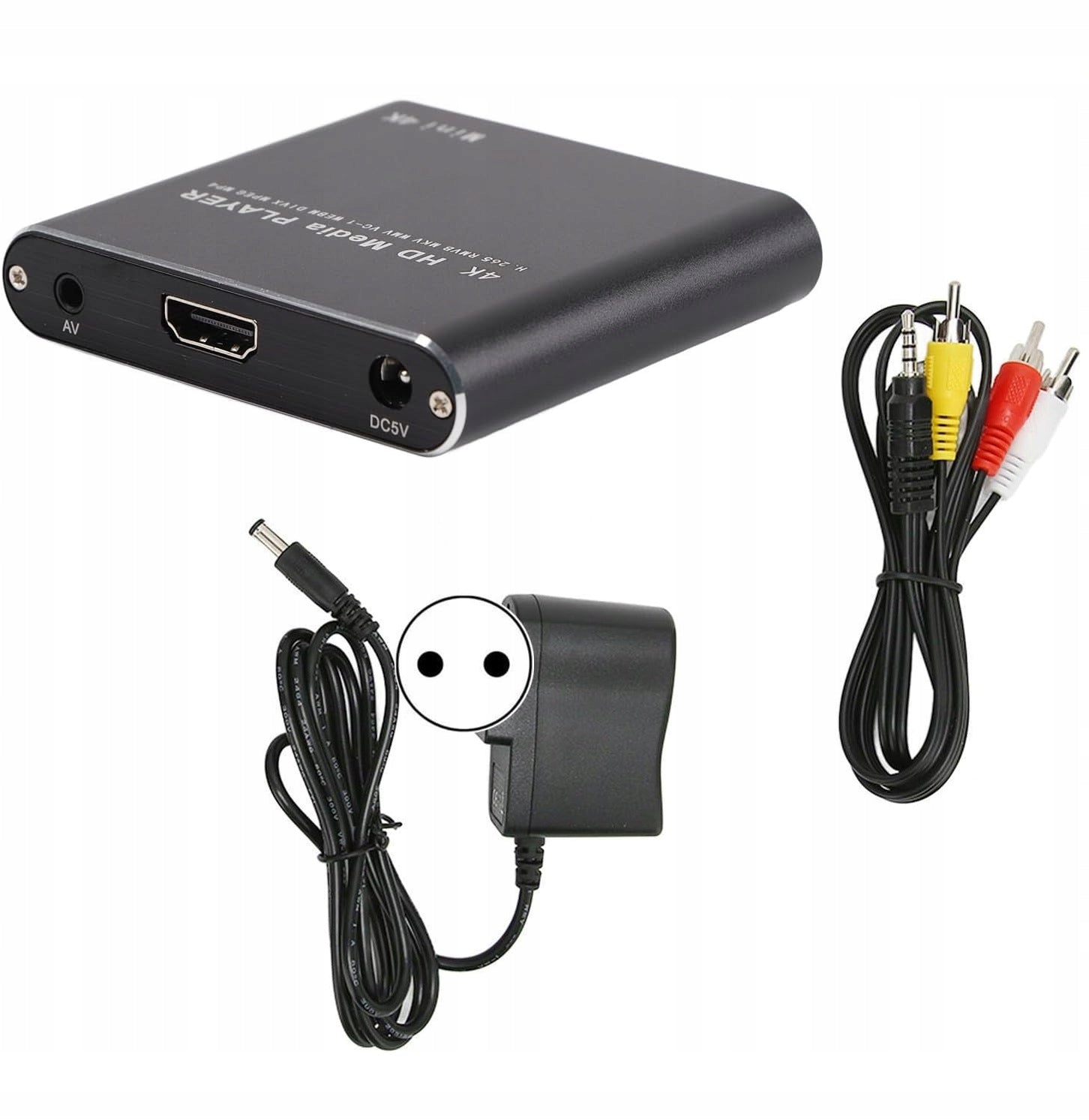 Topiky Mini 4K HDMI AV USB 4GB Media Player