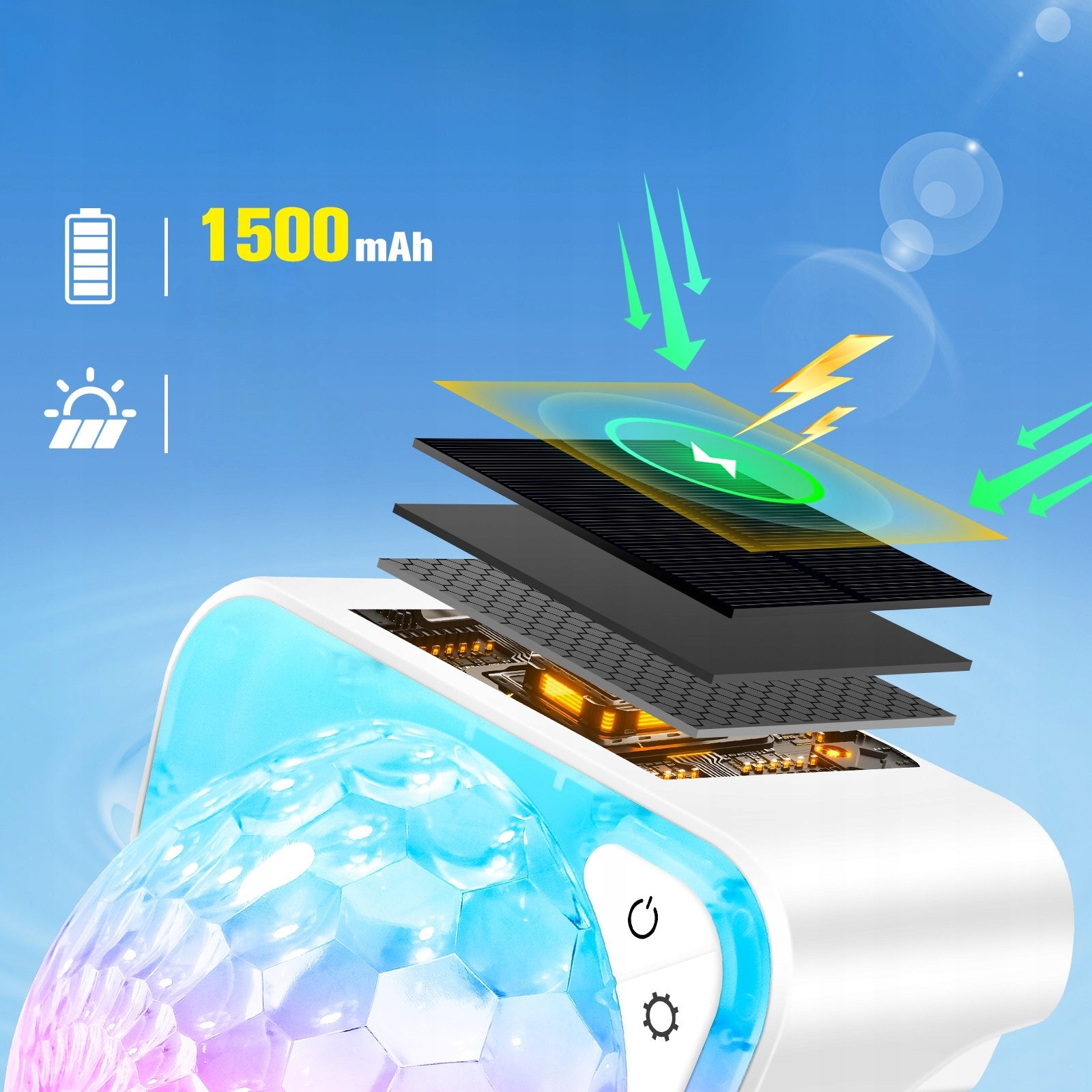 Topool CT286 LED Solar Wall Light for Swimming Pools Brand topool