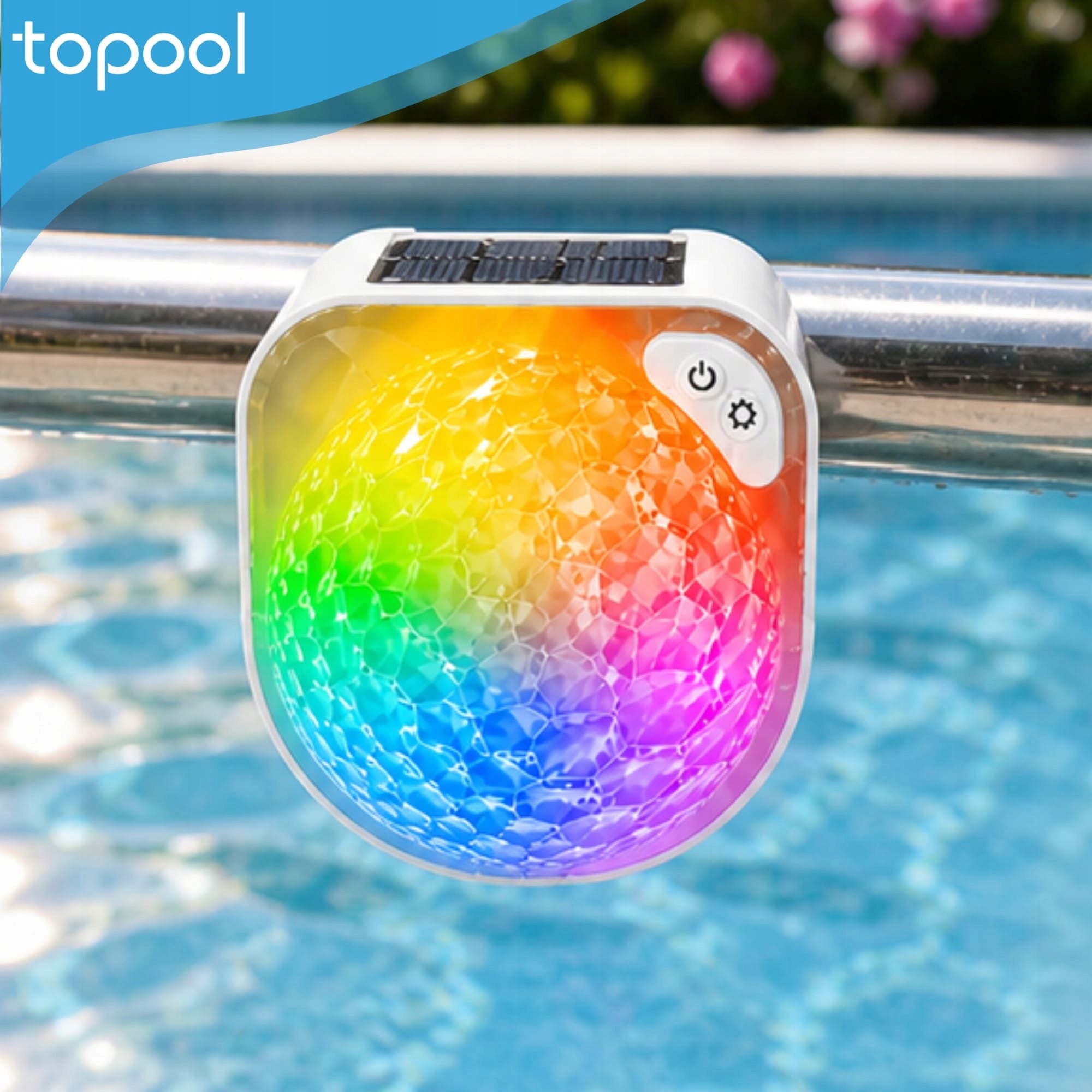 Topool CT286 LED Solar Wall Light for Swimming Pools EAN (GTIN) 5905108441500