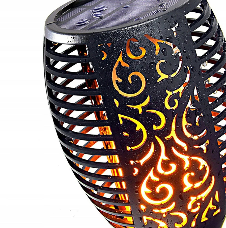 Torches SOLAR GARDEN LAMPS FLAME LED LAMPS HAMMERED LAMP 12x Manufacturer code LAMPA SOLARNA WBIJANA POCHODNIA