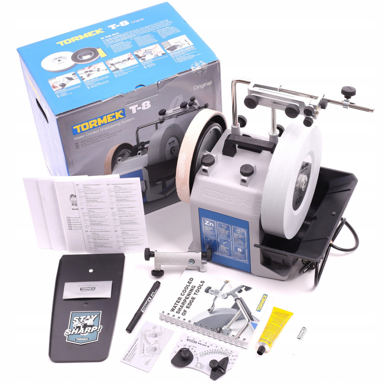 Tormek T8 Original Wet Knife Sharpener Set