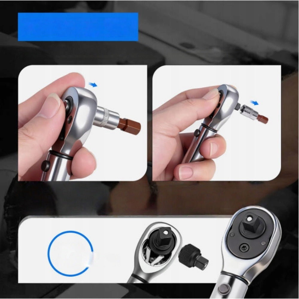 Torque Wrench 5-25Nm 1/4" 32PCS Bike Repair Kit CR-V Packaging status original