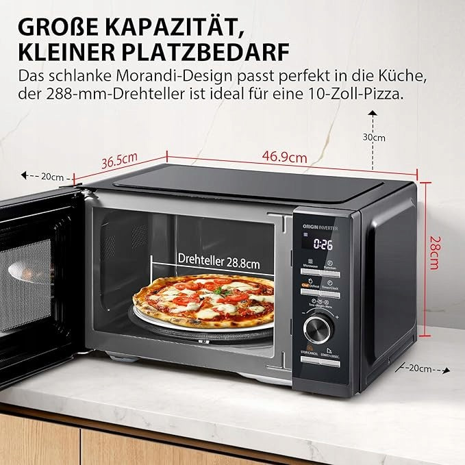 Toshiba MW3-AG25PFI (MG) microwave 25 l 900 W Morandi Grey Packaging status original
