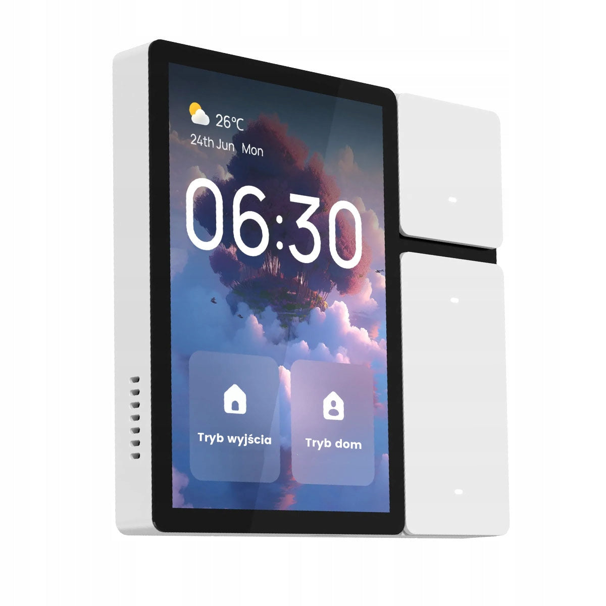 Touch Function Panel 3,5" BT Mesh Gateway 3 Buttons WiFi Remote Control IR TUYA Packaging status original