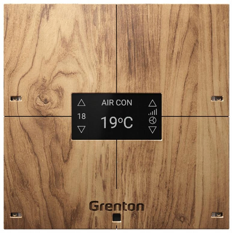 Touch panel SMART PANEL 4B Grenton - Light wood