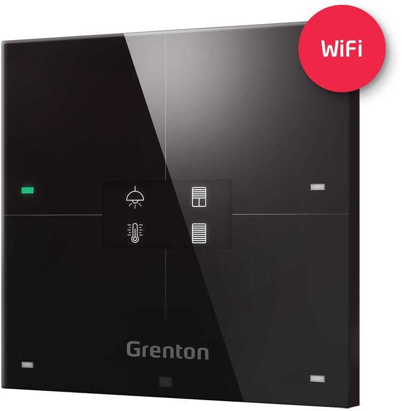 Touch panel WiFi SMART PANEL 4B black Grenton