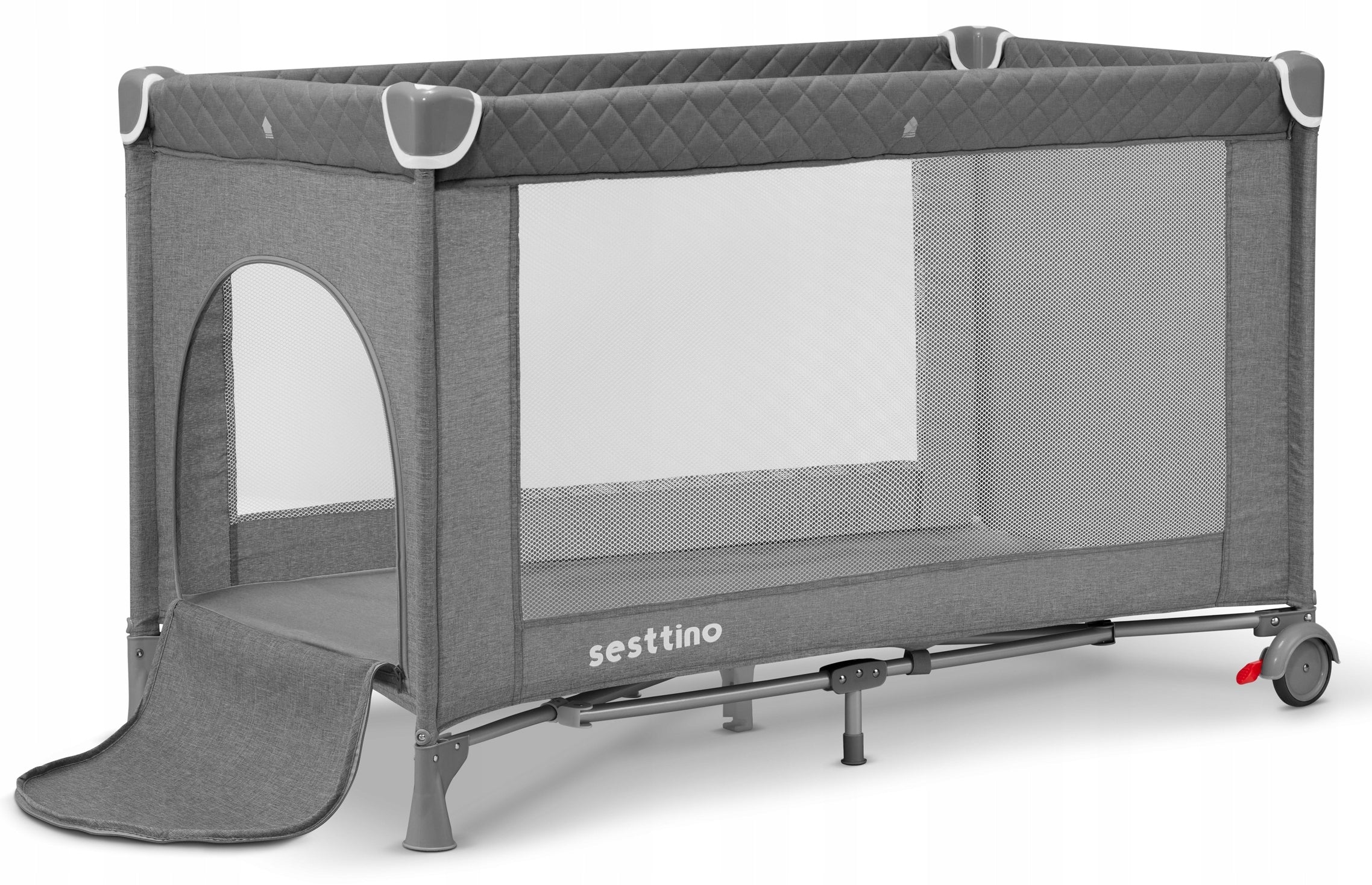 Tourist Cot Folding Two-Tier Sesttino Lia Plus Children's Brand Sesttino