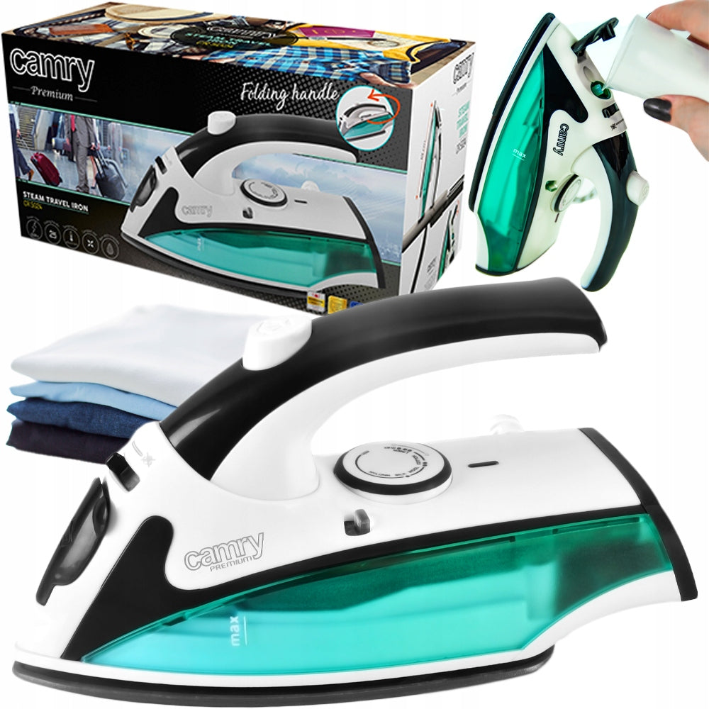 Tourist Iron Folding Handle 1500W Steam Ironing Washer Manufacturer code CR5024