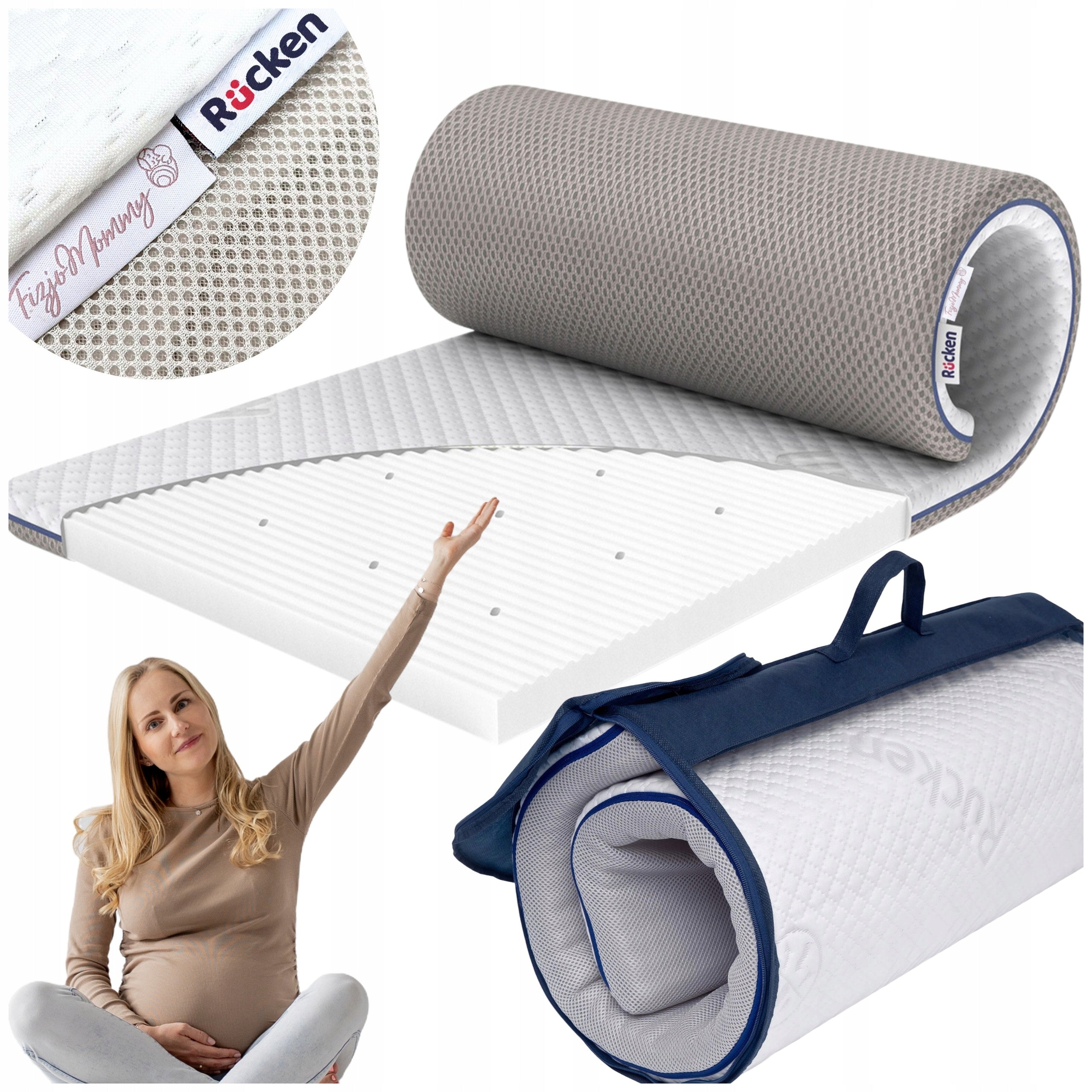 Tourist Mattress 120x60 Rucken x FizjoMommy 60x120 crib mattress