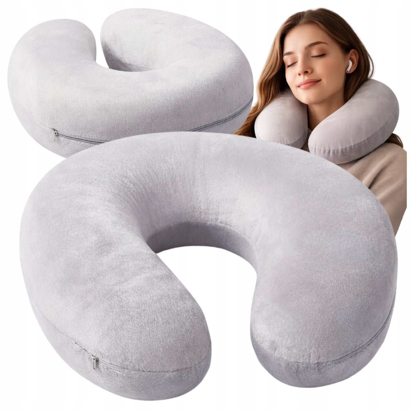 Tourist Neck Crib Travel Pillow For Car Airplane Travel
