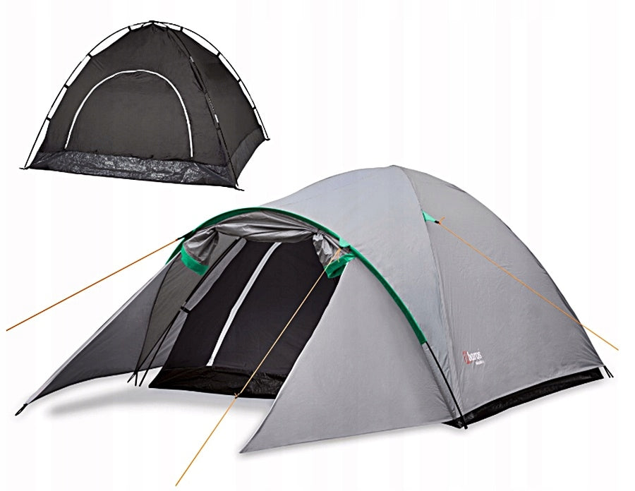Tourist Tent 4 Person 3000 mm waterproof Tropical MALWA AbarQs