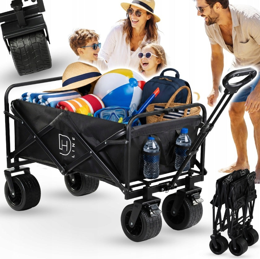 Tourist Trolley Beach Transport Folding Off-Road Wheels 200l 150kg