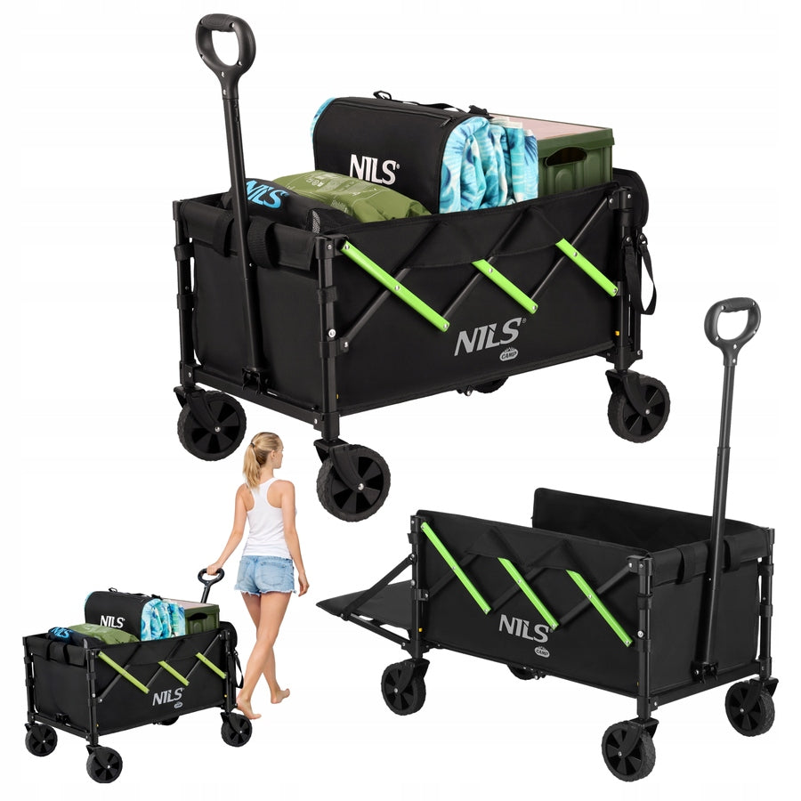 Tourist Trolley Garden Beach Transport Folding Large NILS 100 L Packaging status original
