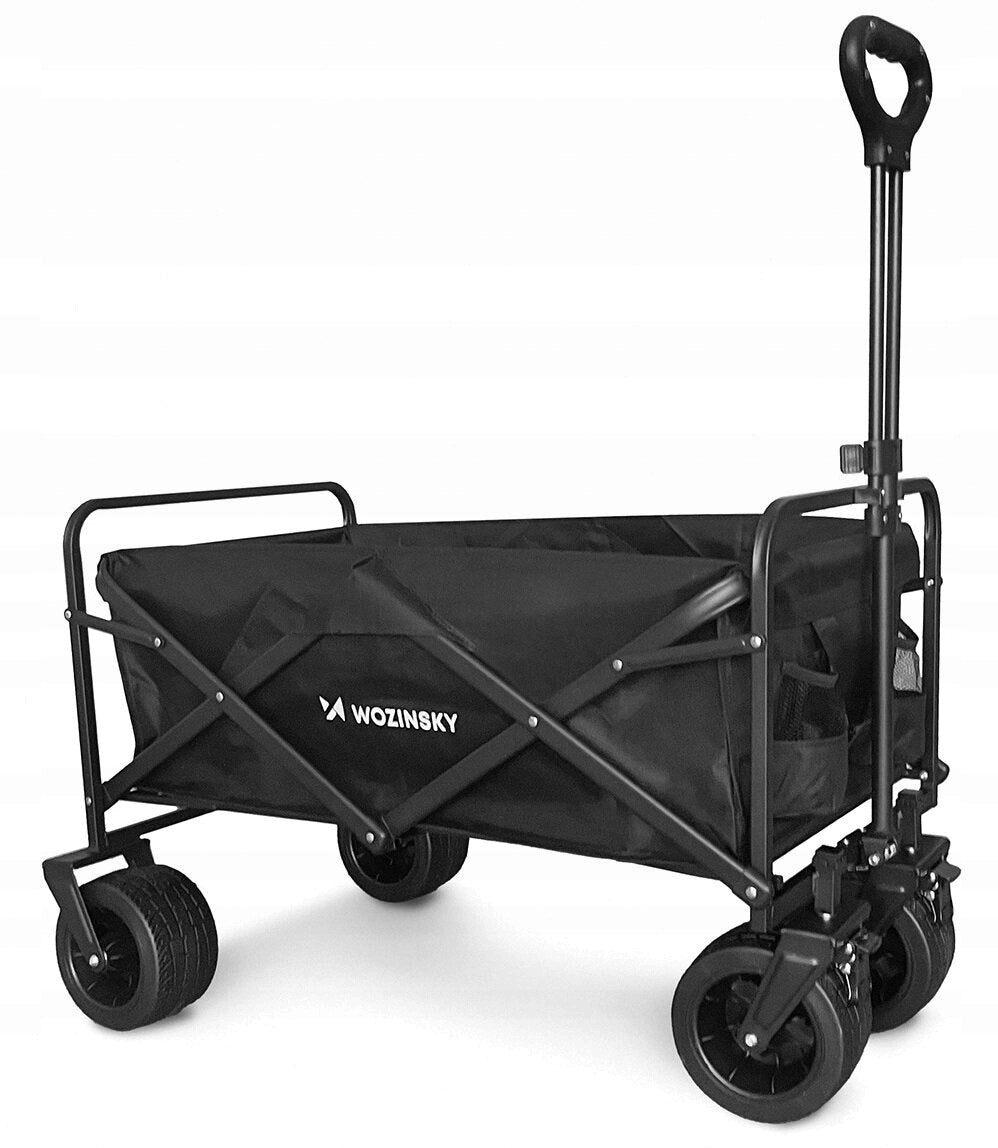 Tourist and beach trolley WOZINSKY WZP-100 100kg quick folding system Capacity 120 l