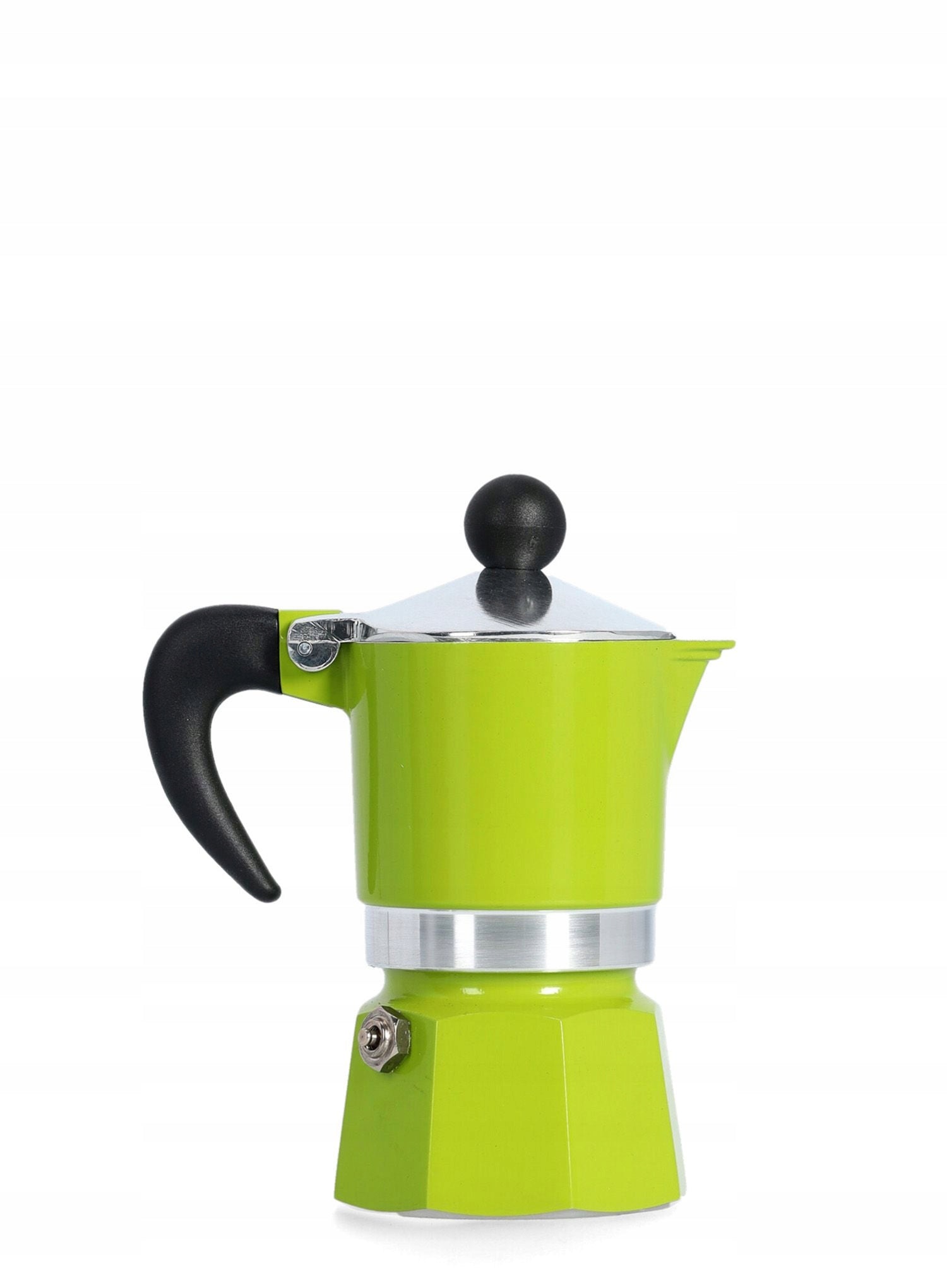 Tourist coffee maker Bialetti Rainbow 1TZ - green Material aluminum