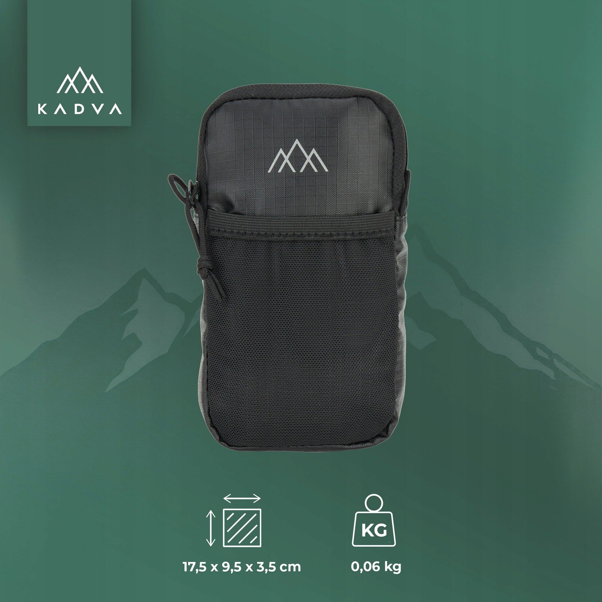 Tourist sachet Kadva Polypore mobile pocket DURABLE RESISTANT Packaging status original