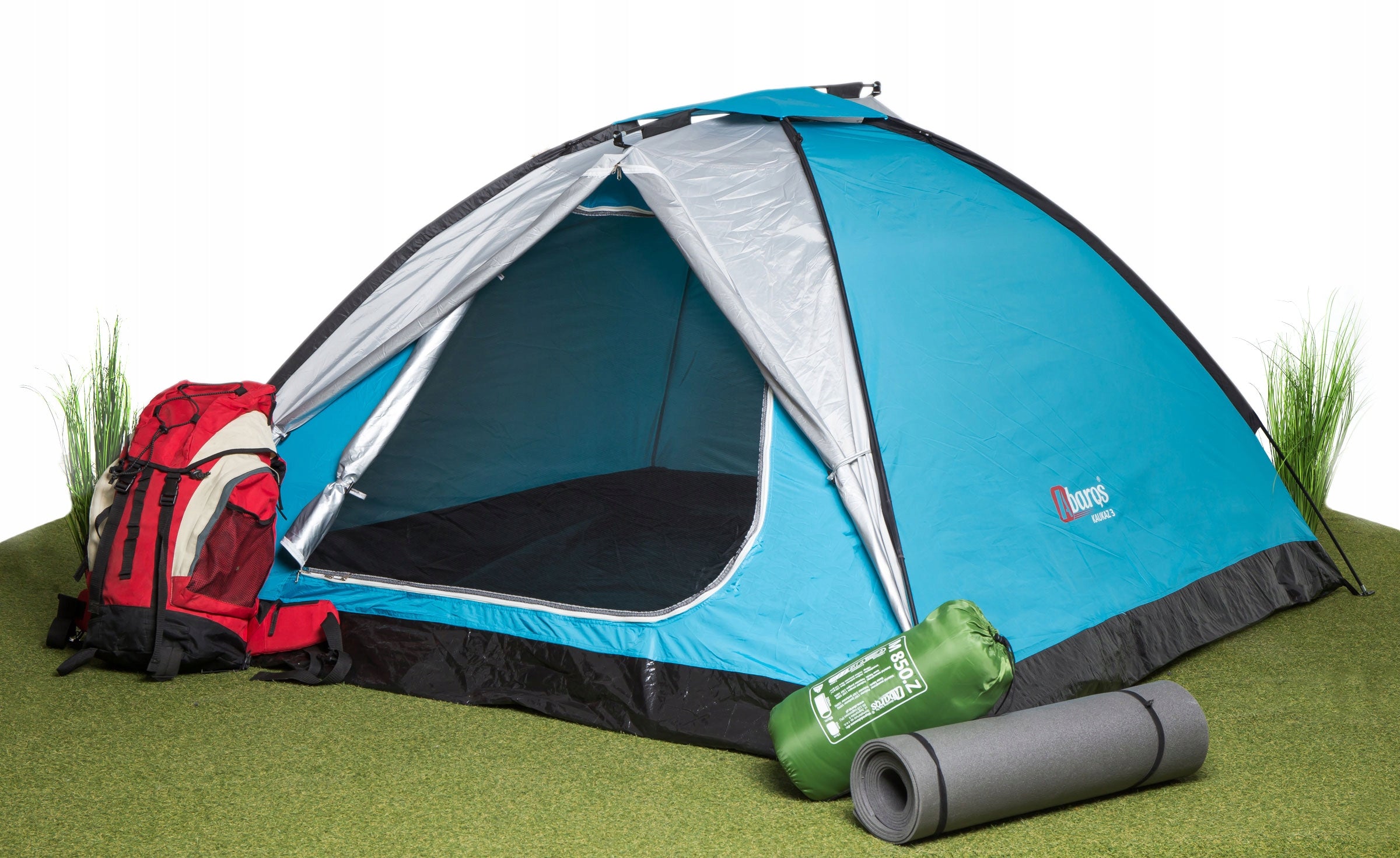 Tourist tent Abarqs CAUCASUS-4 2000mm UV30+ tropical waterproof Color multicolor