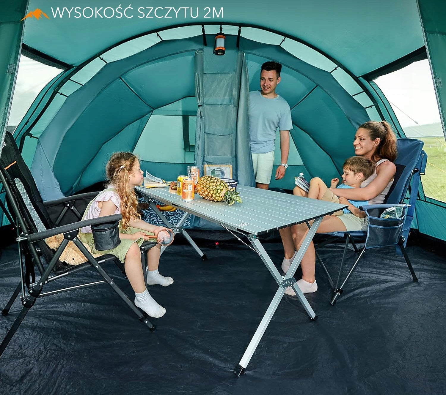 Tourist tent for 5-6 people Portal draining 3000 mm Brand Portal