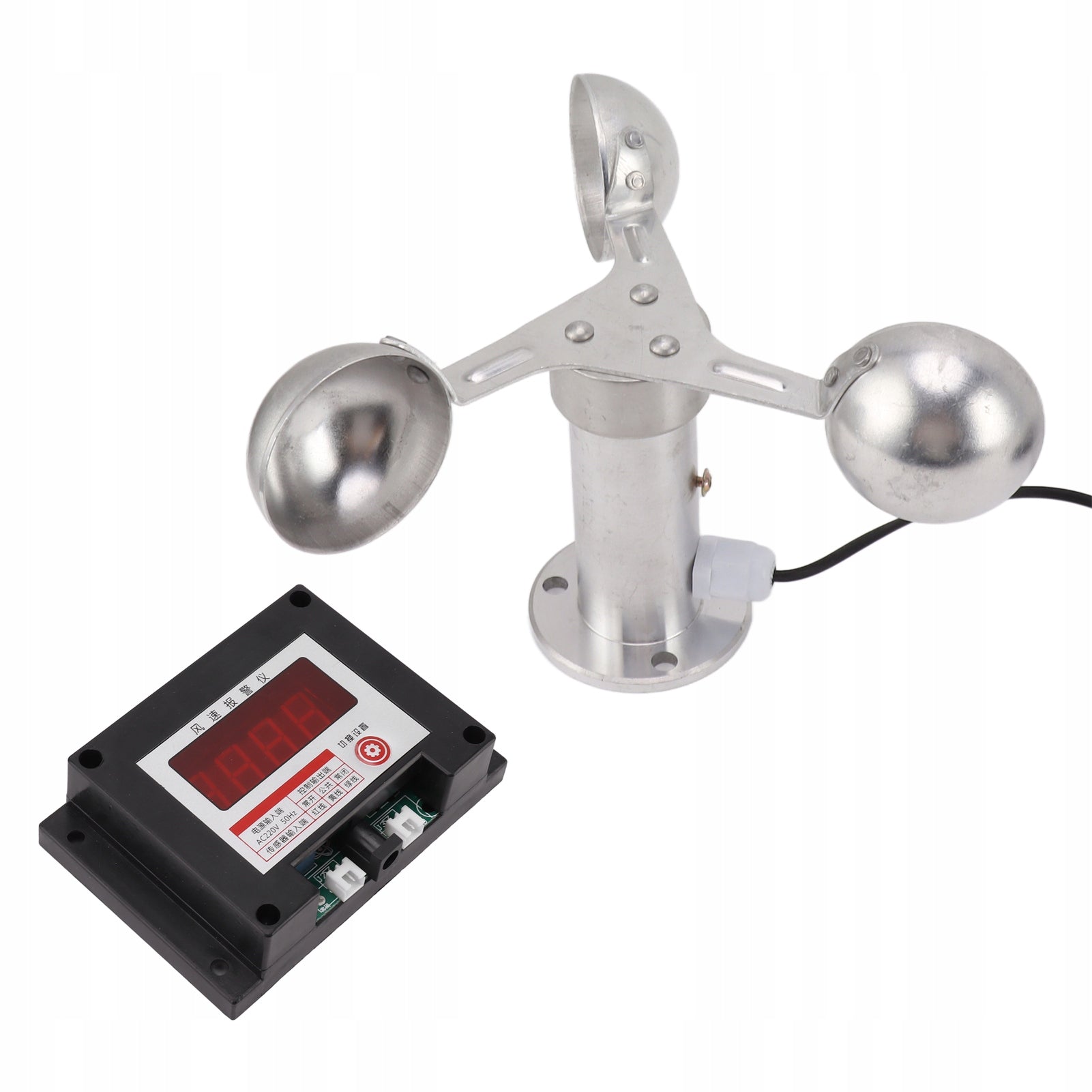 Tower Crane Anemometer Alarm Wind Speed Meter Station M7