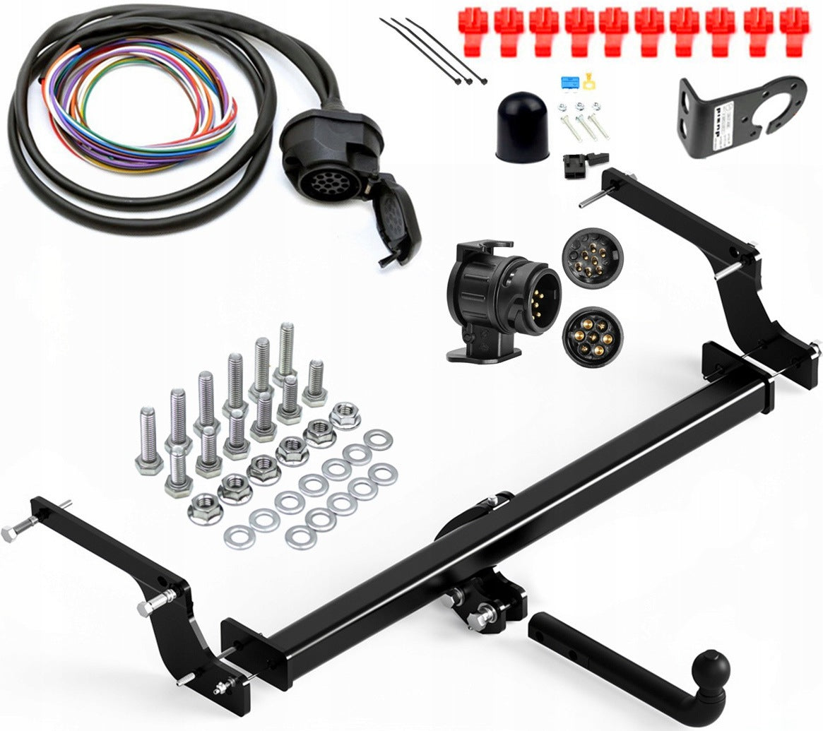 Towing Hook Dacia Duster I 2 II 1 SUV od2010r harness 13pin 1600kg