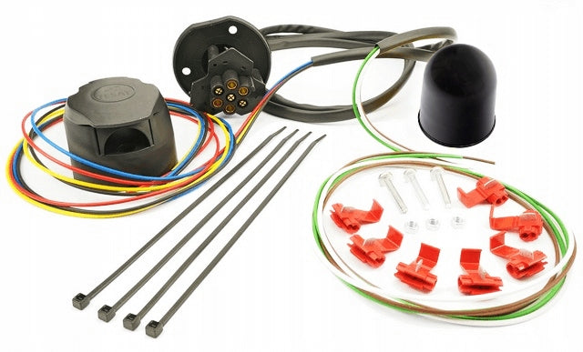 Towing Hook FORD Focus C-Max 2003-2010 + 7PIN+ADAPTER FREEBIE 7/13 Ball type screw‑off