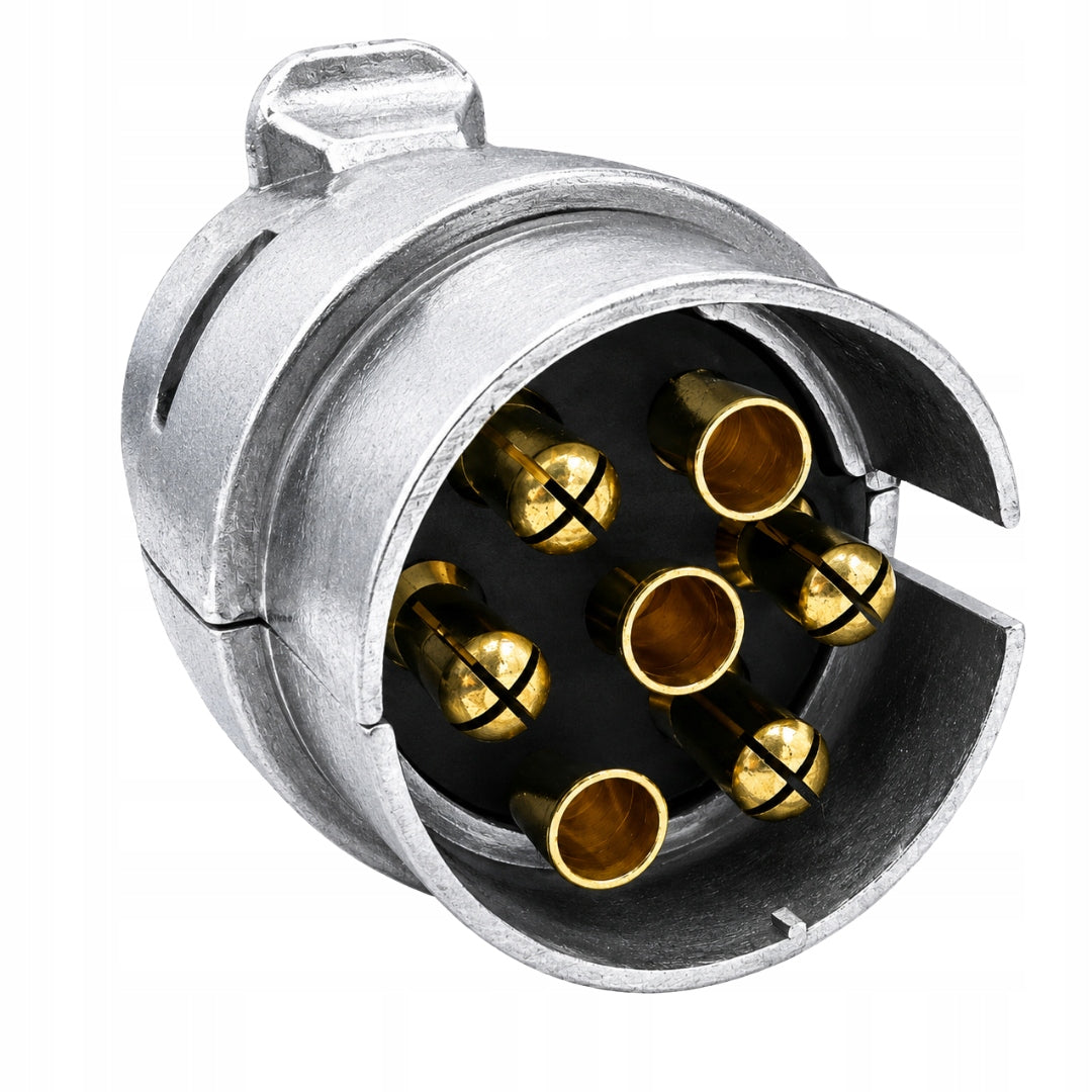 Towing Hook Plug Socket 7 PIN Aluminum Trailer Cover Set Manufacturer's catalog number 83059-84