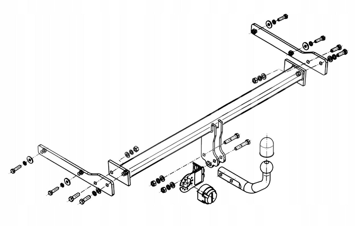 Towing Hook Skoda Rapid Spaceback NH Hatchback 13-19 Manufacturer Steinhof
