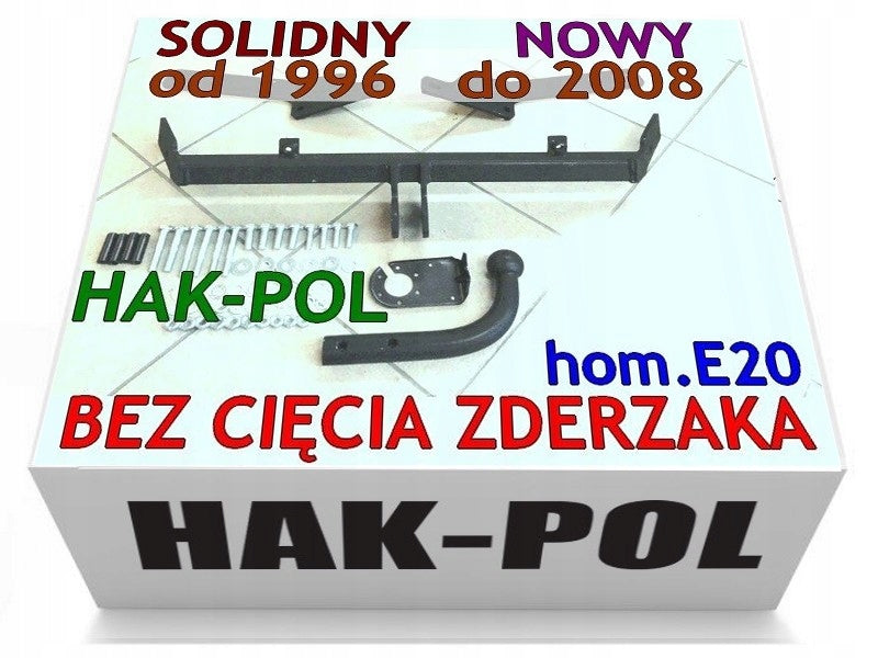 Towing hook PEUGEOT PARTNER CITROEN BERLINGO FL
