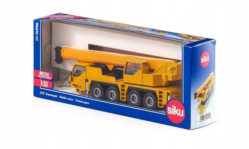 Toy CRANE VEHICLE Siku Super Metal IDEAL FOR CHILDREN Durable Brand Trefl