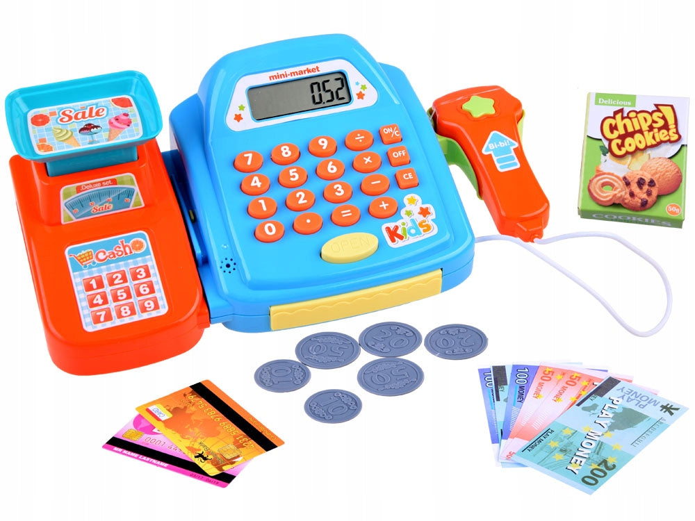 Toy Cash register + scale fun in the store ZA3851 Brand Jokomisiada
