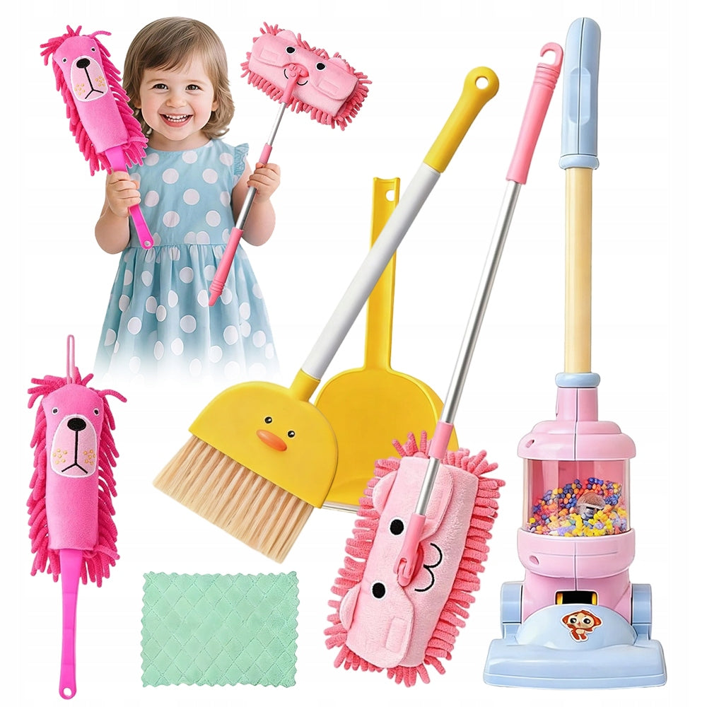 Toy Creative Kids Vacuum Cleaner Vertical Suction Sound For Baby Gift