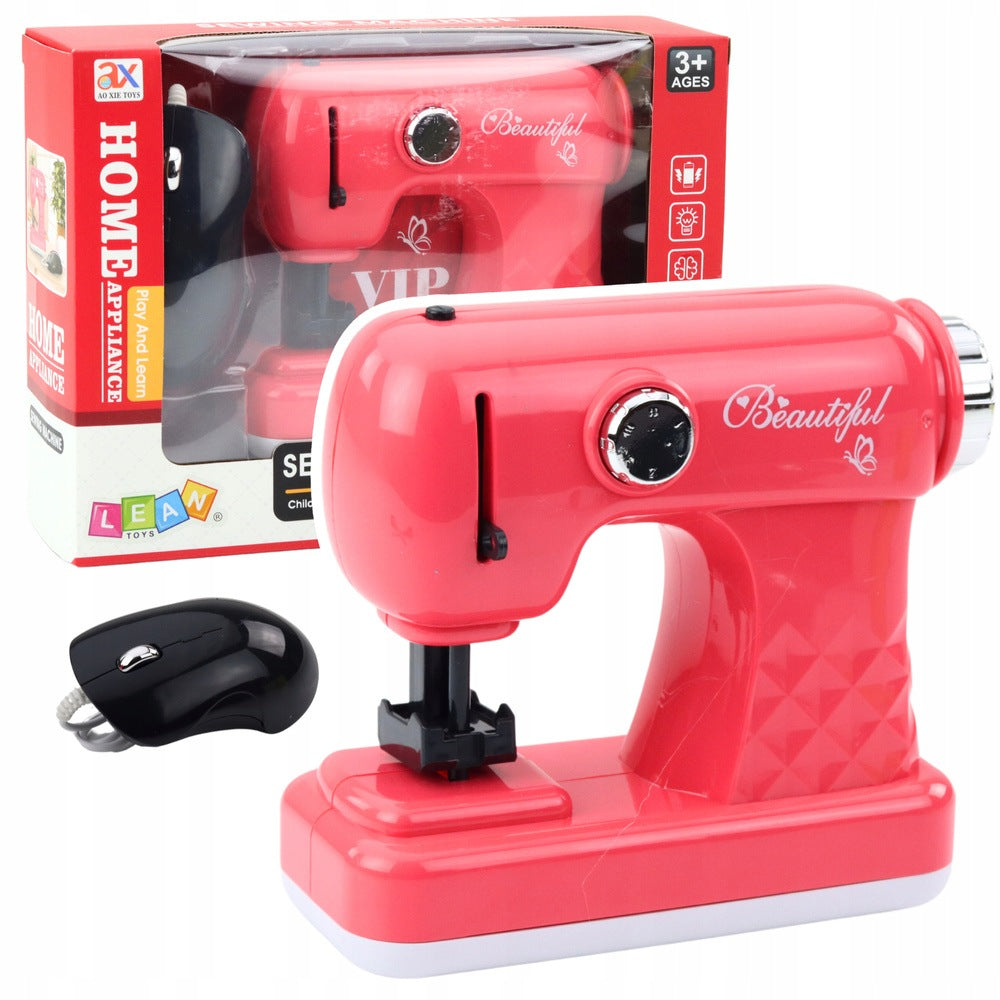 Toy Mouse Sewing Machine With Light Effects For Kids