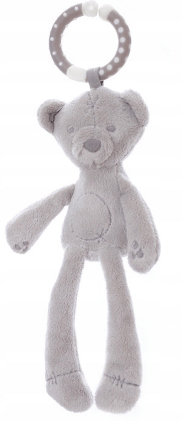 Toy-Pendant Grey Ratchet Bear