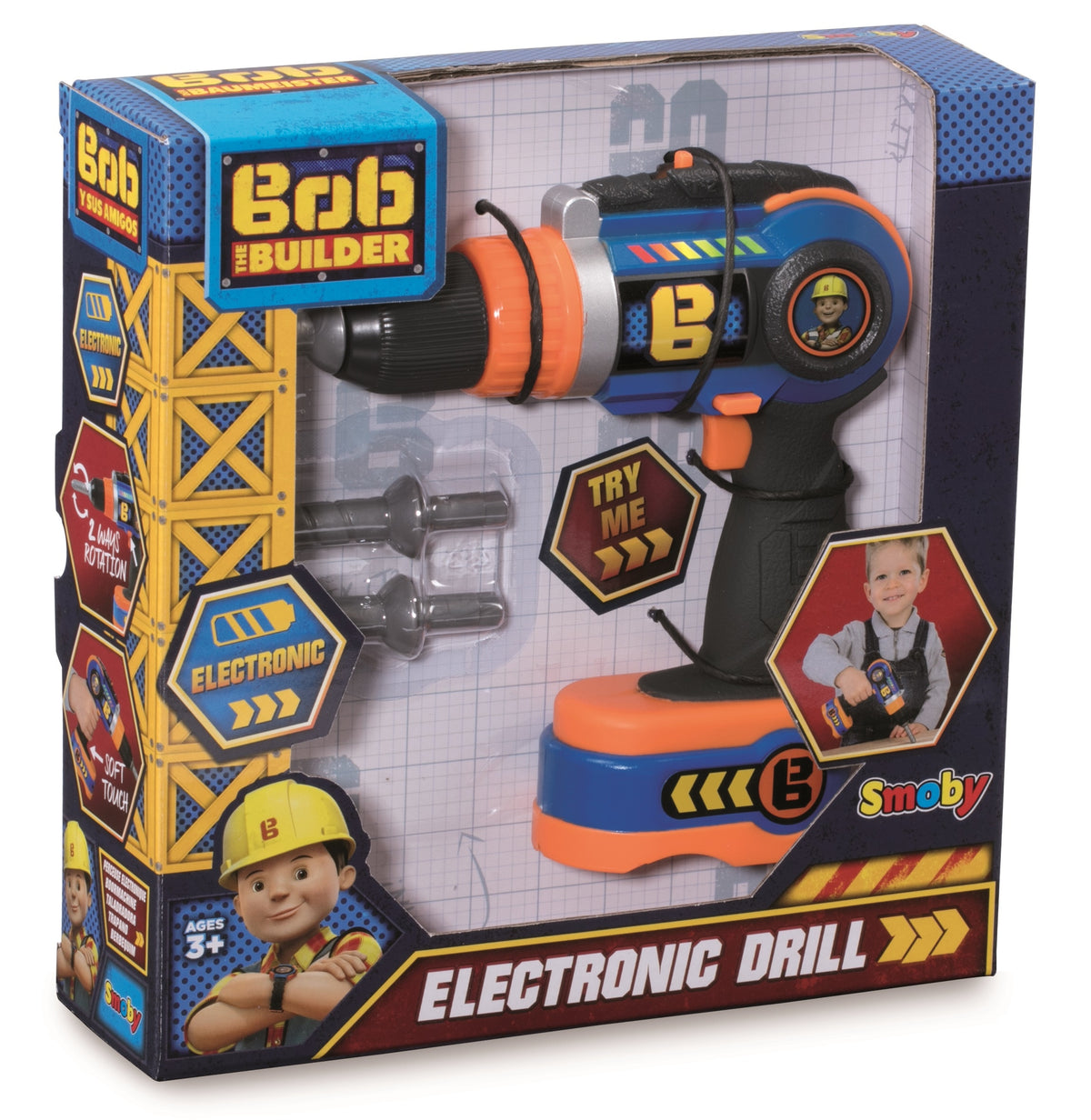 Toy Screwdriver Drill Bob Builder Manufacturer code 360128