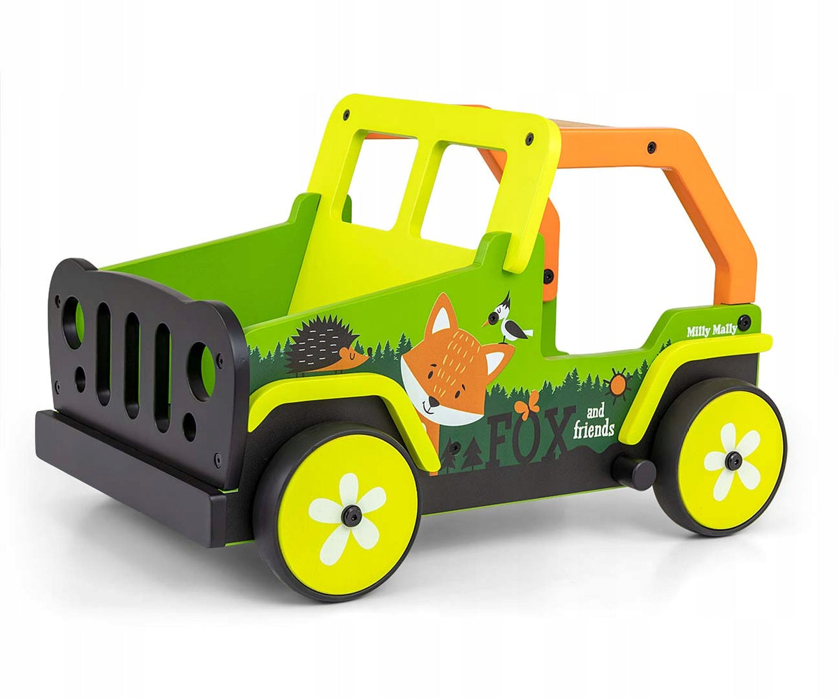 Toy Walker-Pusher for Kids Explorer Fox and Friends
