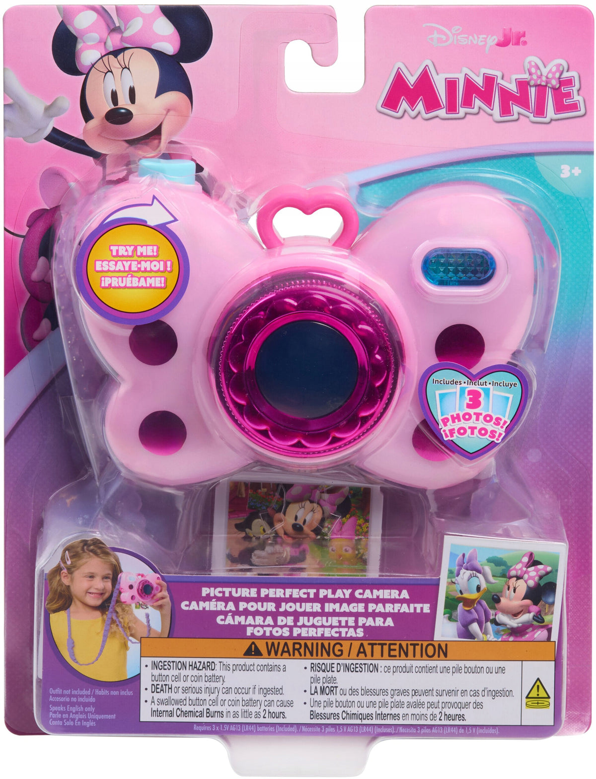 Toy camera JUST PLAY Minnie Mouse 89907-000-2A-002-BC0 Brand Just Play